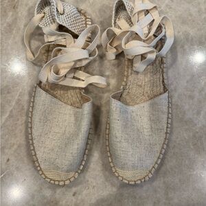 J. Crew Beige Espadrille Flats